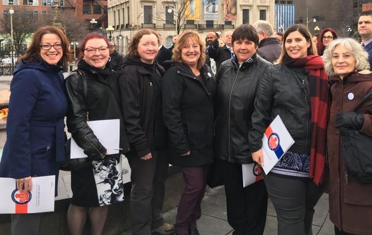 ATU Women at Lobby Days Ottawa 2018